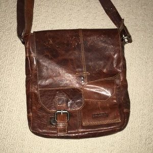 Vintage Brown Leather Bag